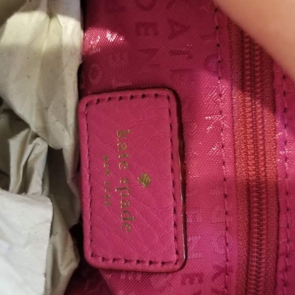 Kate Spade Pink Bag Authentic - Picture 6 of 6